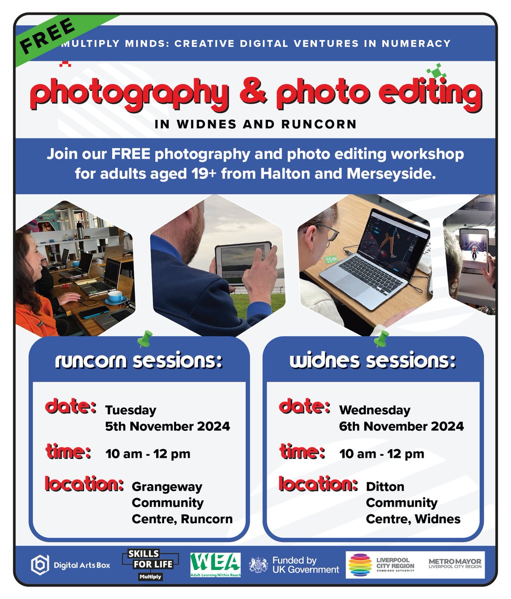 Unlock your creative potential with our Photography and Photo Editing Workshop! 📸✨ 

Guided by passionate tutors in a small class, you’ll learn how to use iPads to capture stunning images and transform them with basic digital editing techniques like filters, cropping, and more!