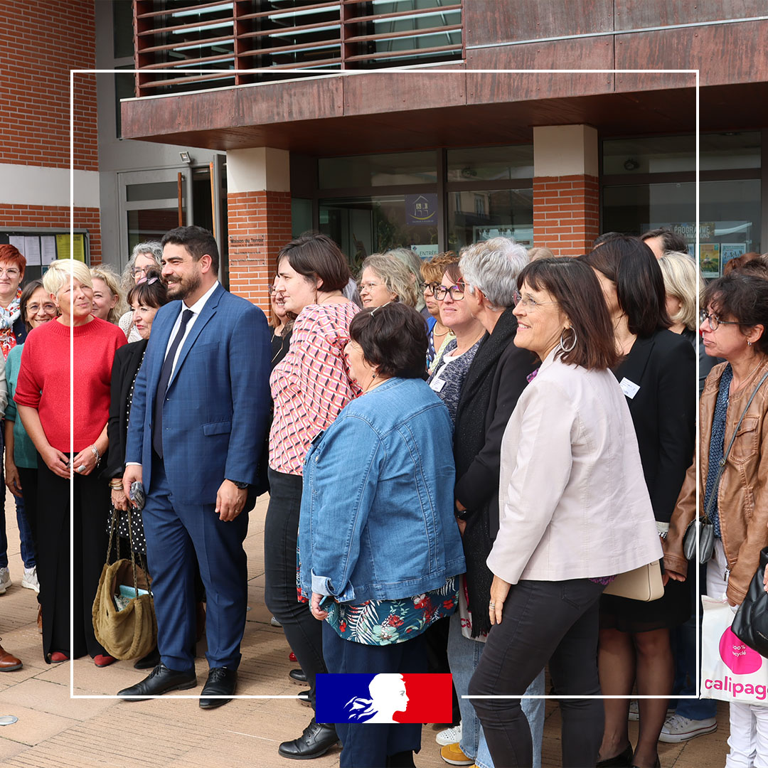 Prefet32's tweet photo. #VisiteOfficielle | Visite de @guillaumekasba 

Visite de Guillaume Kasbarian dans le #Gers samedi, où il a assisté au 1er congrès interdépartemental des secrétaires de mairie. Ce congrès a été l'occasion de mettre en avant cette profession, véritable pilier de la vie communale. https://t.co/01Y7TjtggC