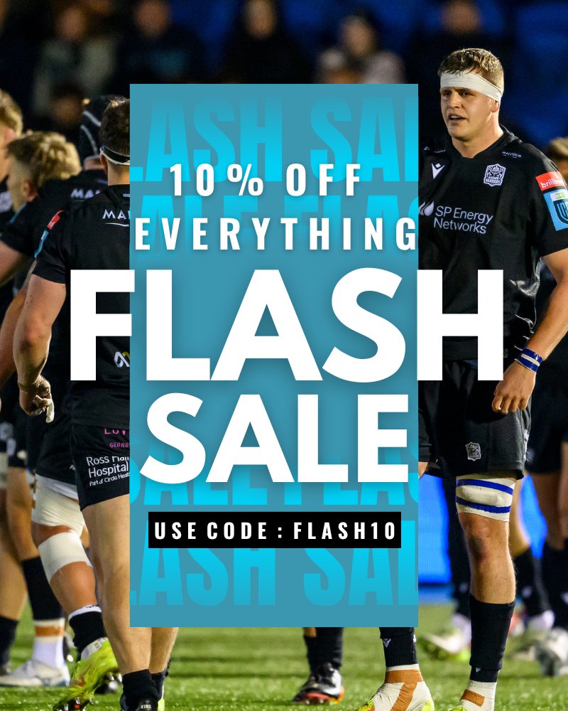 Flash Sale 💥 10% off Sitewide at Rugbystuff.com!