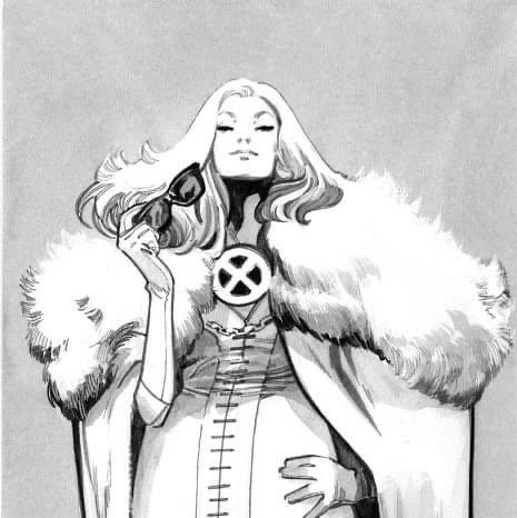 wmorelkphoenix's tweet photo. Another edition of when an artist loves #EmmaFrost https://t.co/IzIsO8B8RD