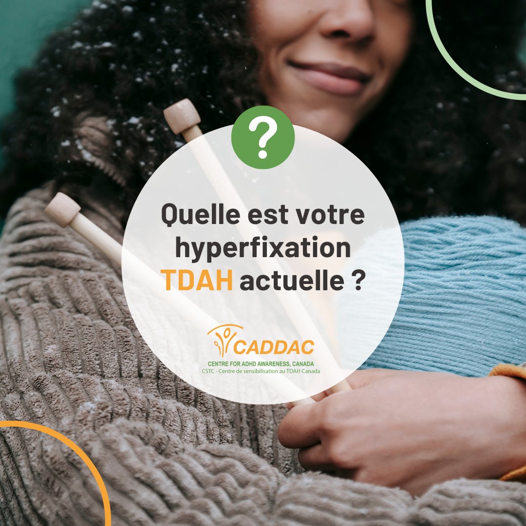 L’hyperfixation est un comportement fréquemment observé chez les personnes atteintes de #TDAH. Une hyperfixation est une focalisation intense sur une activité passionnante. 

Sur quoi êtes-vous hyperfixé(e) ?