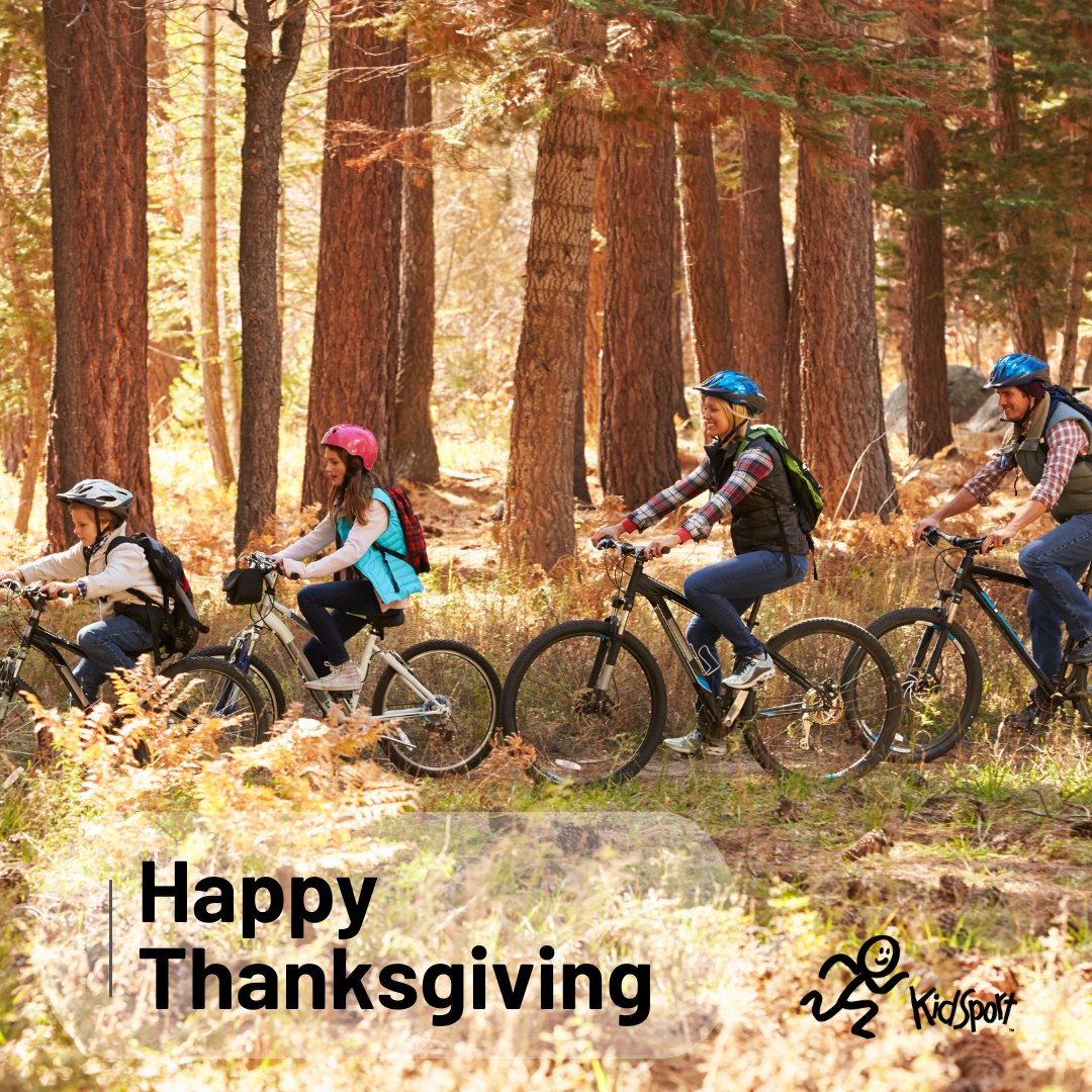Happy Thanksgiving from our KidSport family to yours.