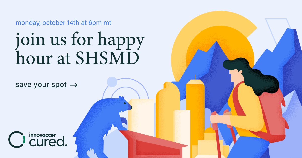 Don't forget to join us for #SHSMD'24 happy hour tonight at 6 PM MT!

Read the full details here: cured.health/shsmd-24

See you there! 🍻