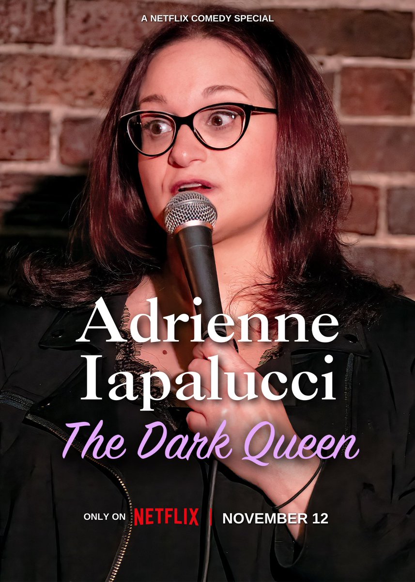 AIapalucci's tweet image. Adrienne Iapalucci: The Dark Queen directed by #LouisCK and produced by #AriShaffir  premieres on Netflix Nov 12

Drops a week after the election. Make sure to add it to your list now so you have something to watch as the country slowly burns.