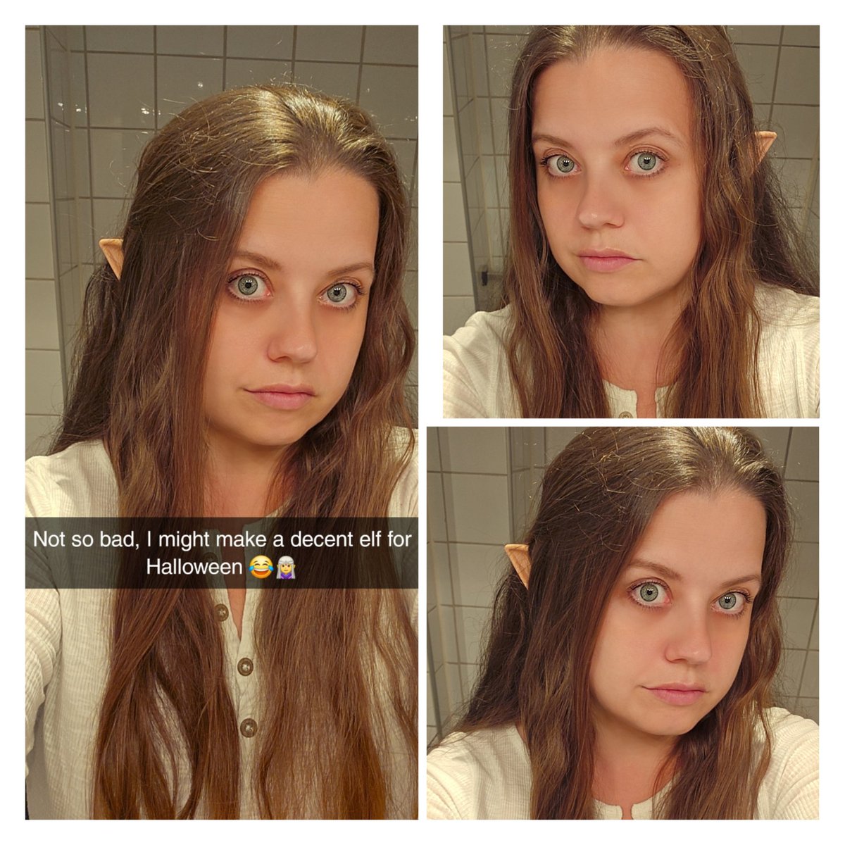 esergren_86's tweet photo. 😂🧝‍♀️ ready for Halloween, just need a dress now 😅 
#elf #RingsOfPower #Halloween2024 https://t.co/W5qqKDOBwm