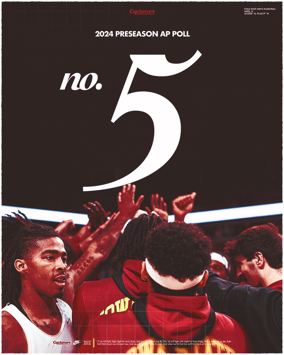 CycloneMBB's tweet image. Here. We. Go.

#Cyclones | #C5C