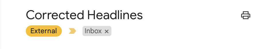 BossOfTalking's tweet photo. @saltzman_jason Just FYI...I'm an old journalist sliding toward senility. Every time "Corrected Headlines" shows up in my email, I think somebody's telling me to correct a headline. I have a little heartattack every time. https://t.co/cSoYCbRKDF