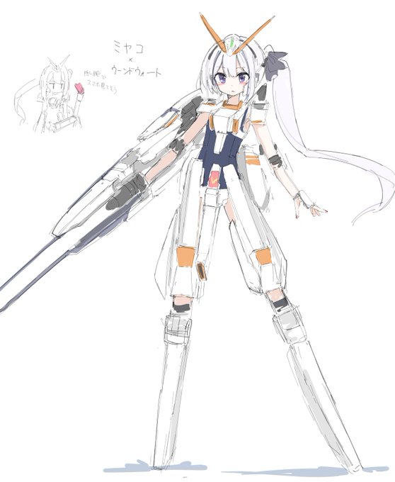 ミヤコ×ガンダムTR-6という怪電波を受信したrkgk
なお画力が足りん模様 