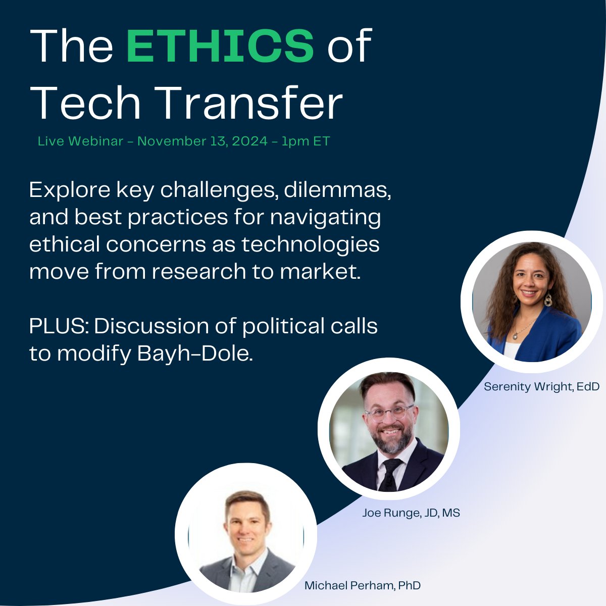 TechPipeline2's tweet image. Join this important conversation that offers valuable perspectives on fostering responsible innovation.
For more information: tinyurl.com/2kup8vbt

#socialinnovation  #techtransfer  #ethicalinnovation  #BayhDole