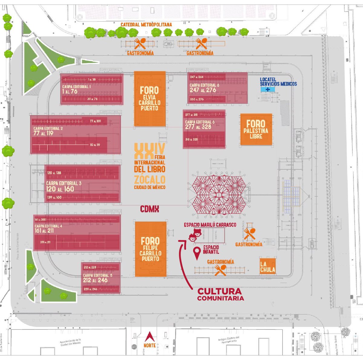 Comunitaria Ciudad de México (@comunitariacdmx) on Twitter photo Continúan las actividades de la Feria Internacional del Libro Zócalo Ciudad de México, donde los programas de la Dirección General de Vinculación Cultural Comunitaria tienen programas distintas activaciones artísticas y literarias.
Secretaría de <a href="/CulturaCiudadMx/">Secretaría de Cultura de la Ciudad de México</a>
#EntradaLibre Continúan las actividades de la Feria Internacional del Libro Zócalo Ciudad de México, donde los programas de la Dirección General de Vinculación Cultural Comunitaria tienen programas distintas activaciones artísticas y literarias.
Secretaría de <a href="/CulturaCiudadMx/">Secretaría de Cultura de la Ciudad de México</a>
#EntradaLibre