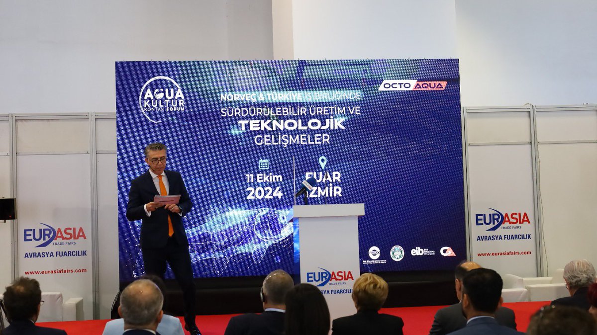 Octo Aqua tarafından  İZFAŞ  fuar alanında düzenlenen Aqua Kültür Kontakt Forum sunumu 🎤OCTOAQUA   FERHAN SİVRİ AVCI #sunucu #moderatör #masterofceremony #protokolsunucusu #kurumsaletkinlik #organizasyon