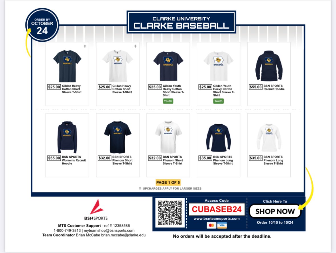 Clarke Pride Baseball tweet media