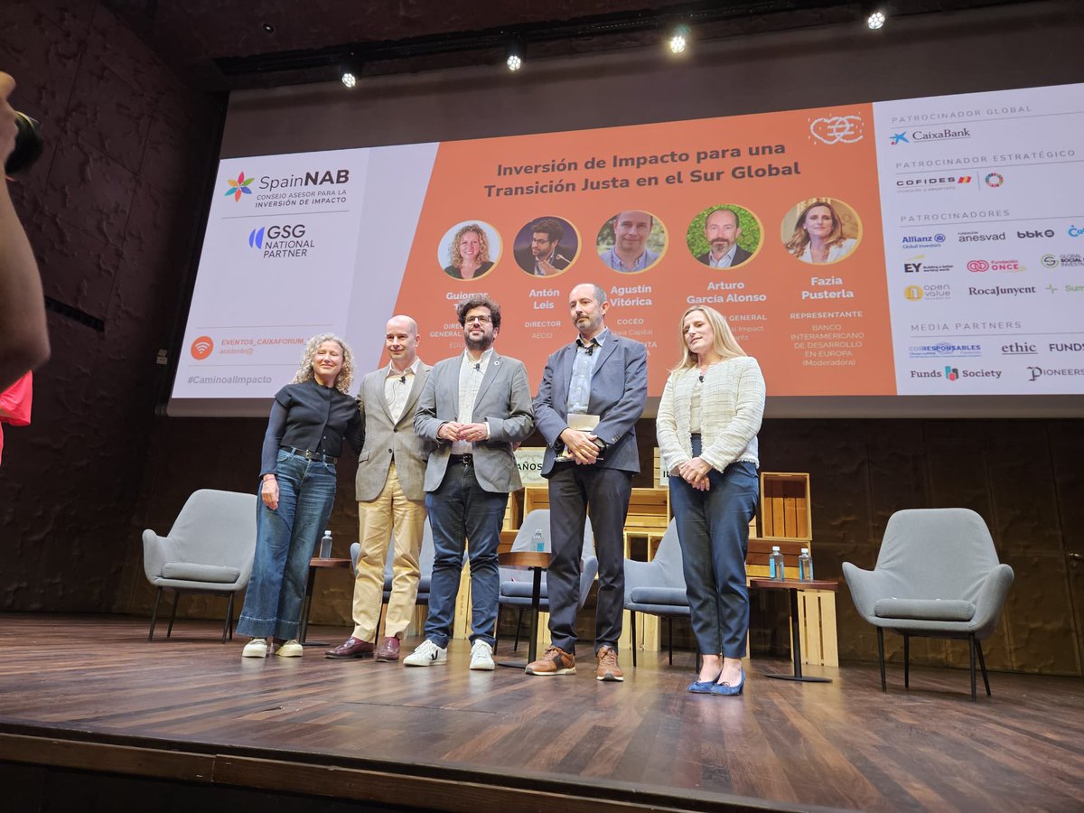 anton_leis's tweet image. 🙏Gracias @SpainNAB por la conversación sobre el papel de la #inversióndeimpacto como herramienta innovadora para financiar el desarrollo en alianza con el sector privado y otros actores

En @AECID_es estamos comprometidos con esta agenda, prioritaria para nuestra coop financiera