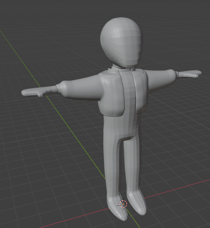 Turns out modeling humanoids is much easier when you make them anatomically correct 🙃