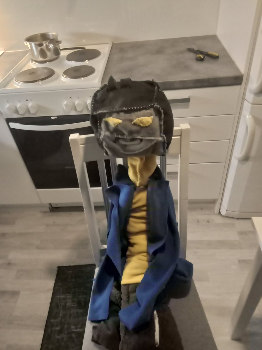 TVBreeder's tweet photo. My new Vox doll nearly finished. I love create artdolls and this doll has little secret. This doll has two shark penis and cute soft testicles yes NSFW. #HazbinHotel #HazbinHotelVox #TVBreeder https://t.co/IIwysiOsBC