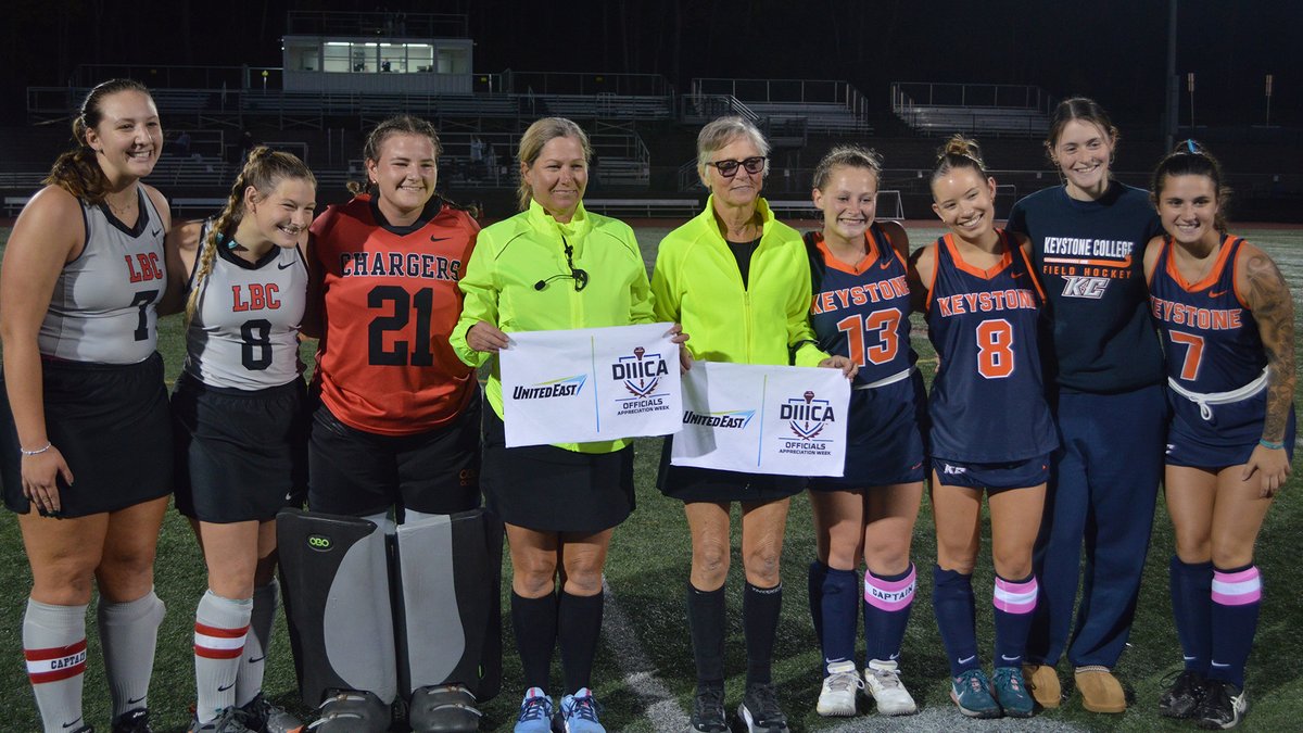 GoUnitedEast's tweet photo. The United East always supports our officials and made it a point this past week for Officials Appreciation Week! #RisingUnited #ThankARef https://t.co/HBxaHTNmv7