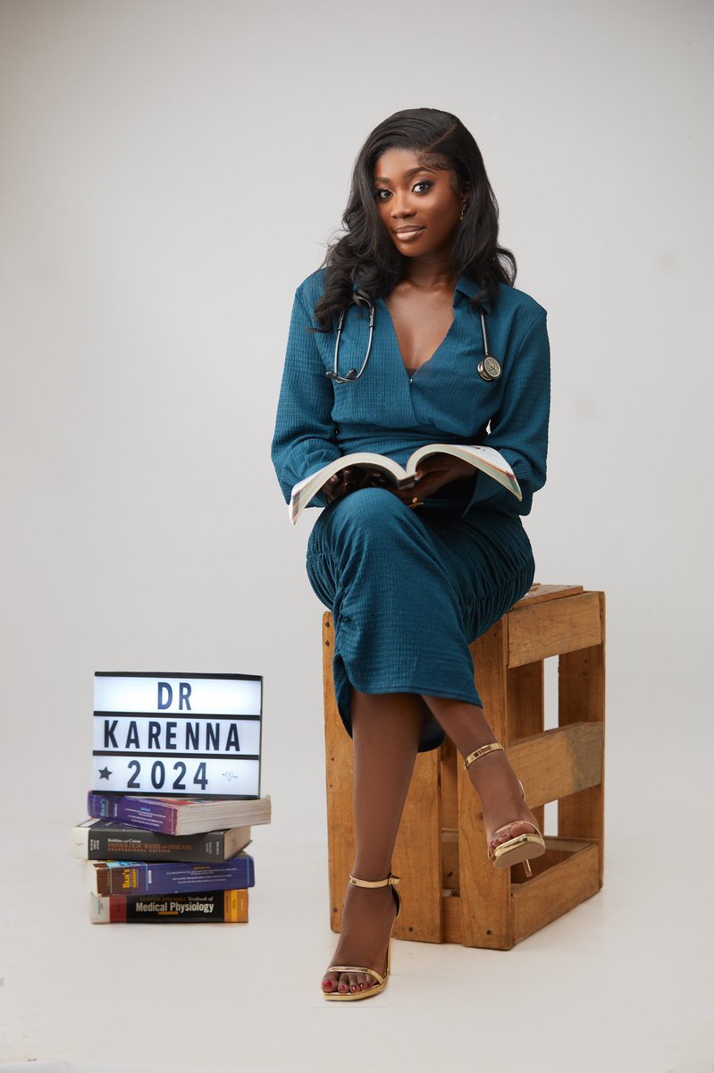 Dr. (Med) Karenna Owusu Asare. 
God has really been good.