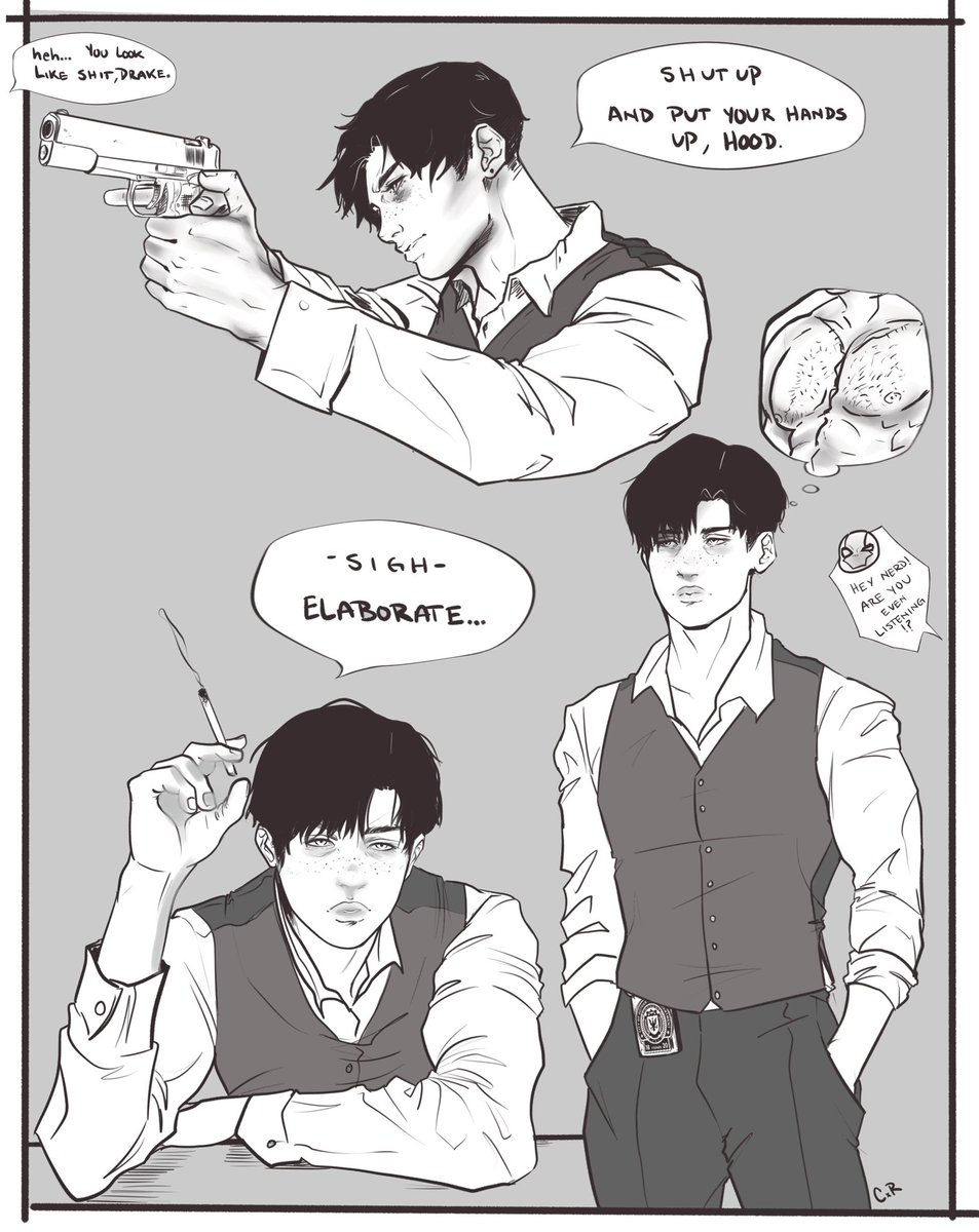 CoffeexRage's tweet photo. Detective Tim Drake. And Jason Toddies. https://t.co/Strdcd4p1f