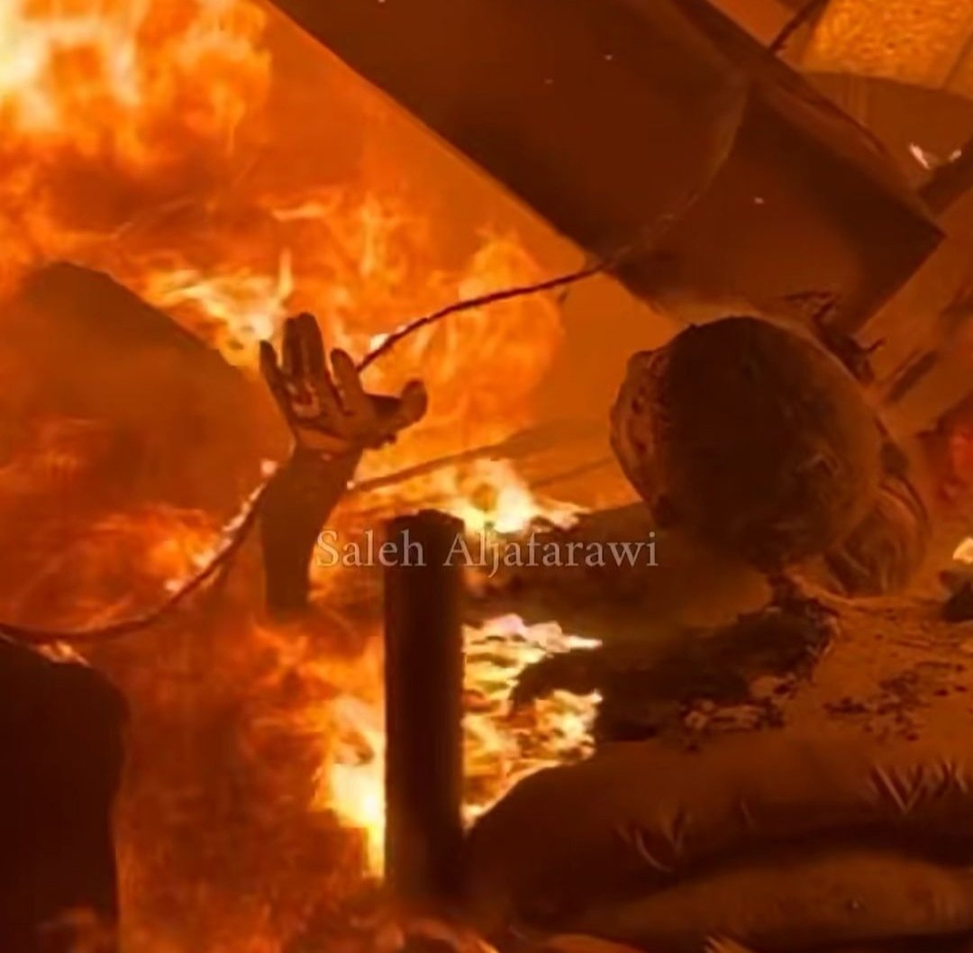 They burned people alive and you are still silent. Women and children sheltered in tents were massacred in a seemingly safe area and you still don't say anything. They violated all the red lines of humanity and morality, and you said what does it have to do with us
#Palestine