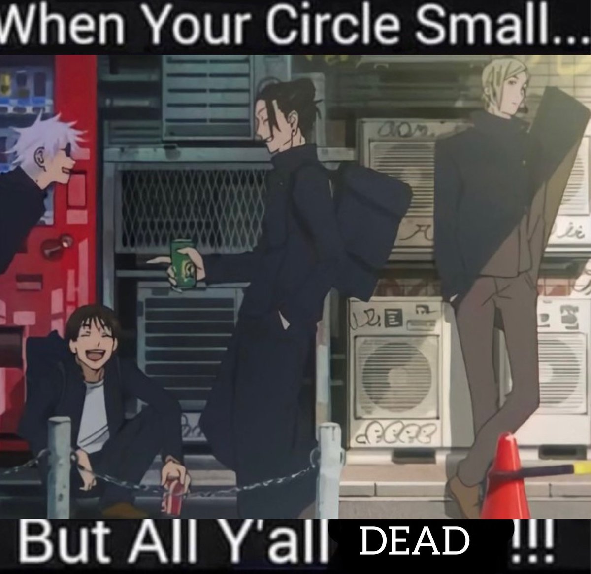 in the clerb, we all fam
