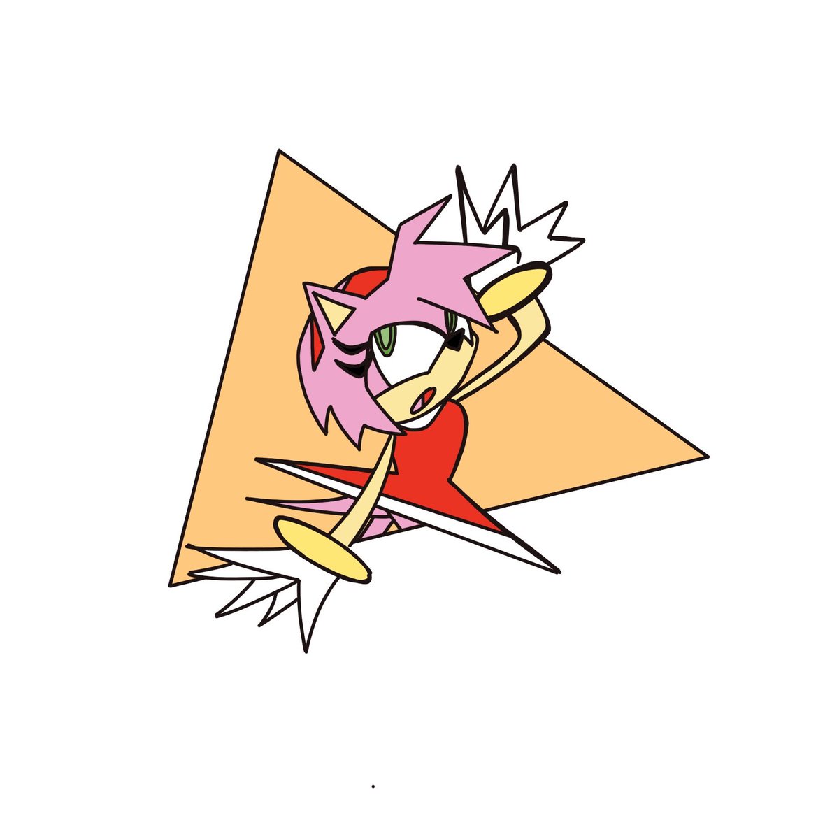 BL1NG20's tweet photo. Amy Rose &amp; Rouge The Bat https://t.co/znrf2CDexl