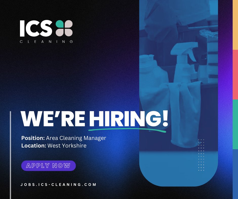 We're hiring! 🌟

Looking for a new challenge? We have a fantastic opportunity for an experienced Area Cleaning Manager in West Yorkshire. If you have a knack for managing teams and ensuring high-quality cleaning standards, we want to hear from you.

As our Area Cleaning Mana ...
