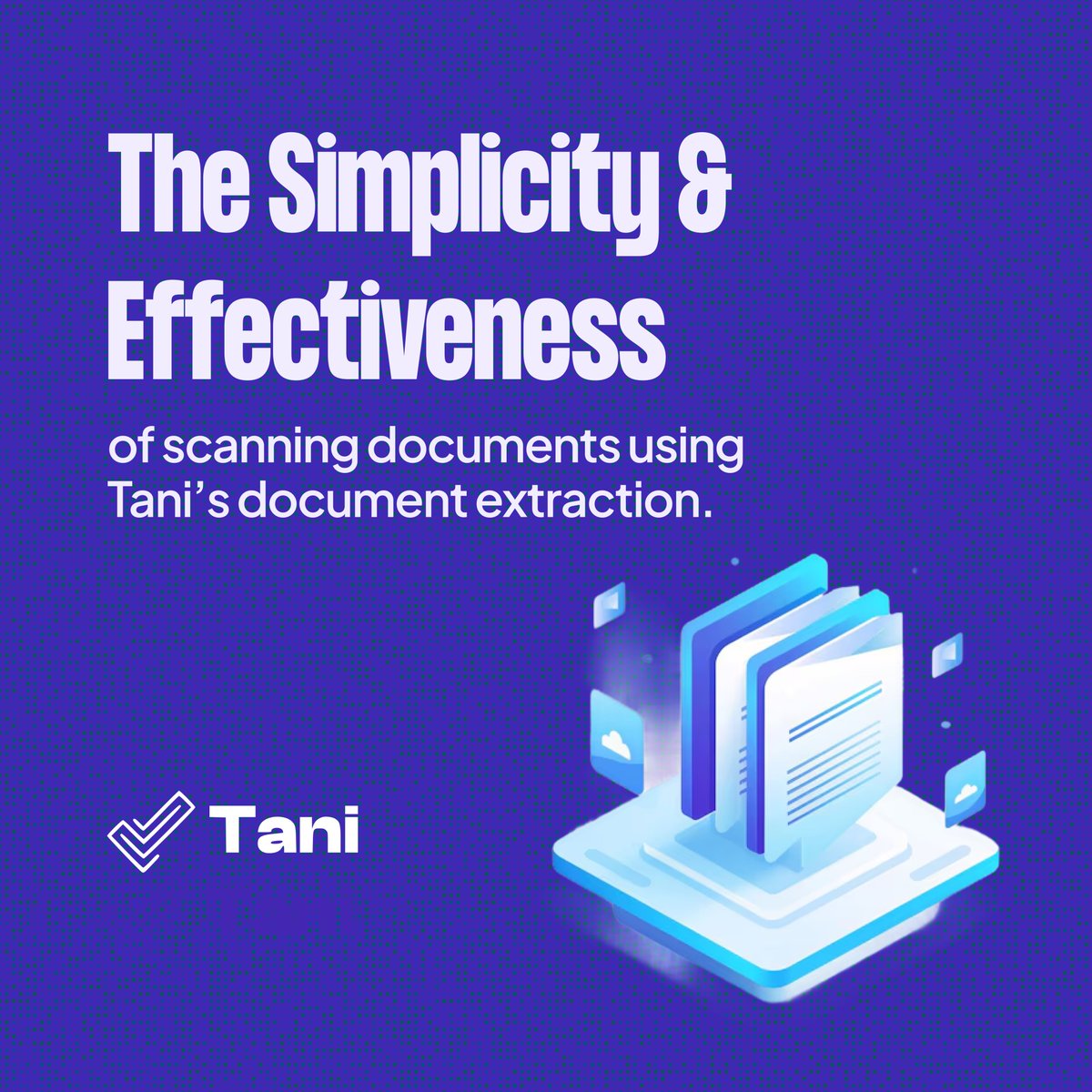 usetani_ai's tweet image. Say goodbye to Manual Data entry, With Tani’s document extraction, just a snap, scan, and let the magic happen. Easy, efficient and eliminate typing errors.#TaniTech #DocumentExtraction #SimplifyYourLife