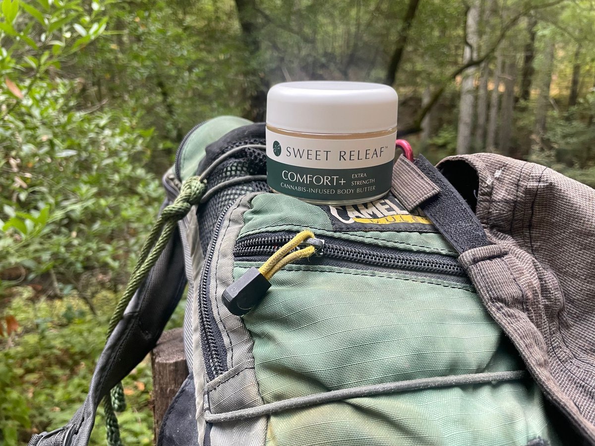 SReLeaf's tweet image. Fresh off a weekend camping trip with Sweet Releaf as part of the essentials packing list!

We love bringing some Comfort with us whether we’re taking a hike, setting up a tent, exploring the great outdoors or popping in for a swim. 

#sweetreleaf #campingtrip #packinglist