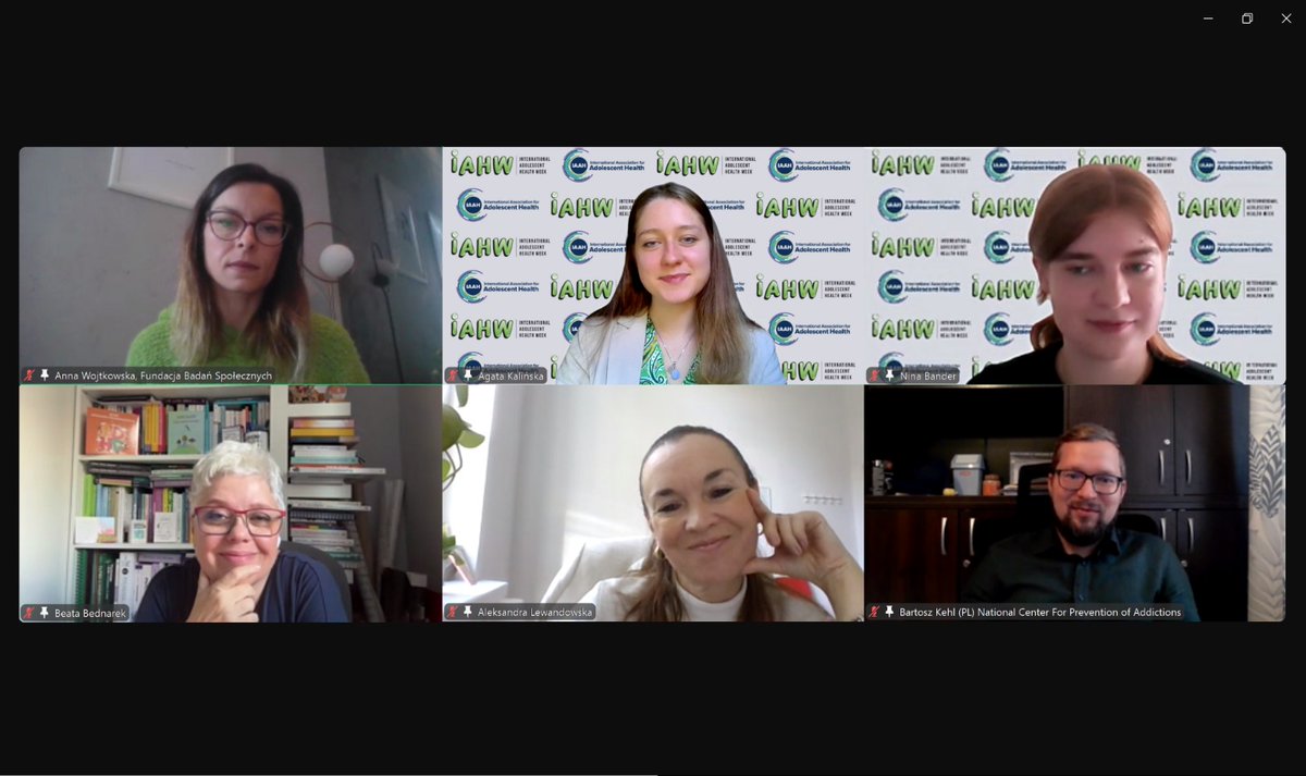 IAHW_IAAH's tweet image. Over the weekend our YA Agata from Poland 🇵🇱 hosted a webinar for over 300 high school students and young people with experts in adolescent health leading the panel. Congratulations Agata!
#IAHW2024 #buildingresilience #fromsurvivingtothriving