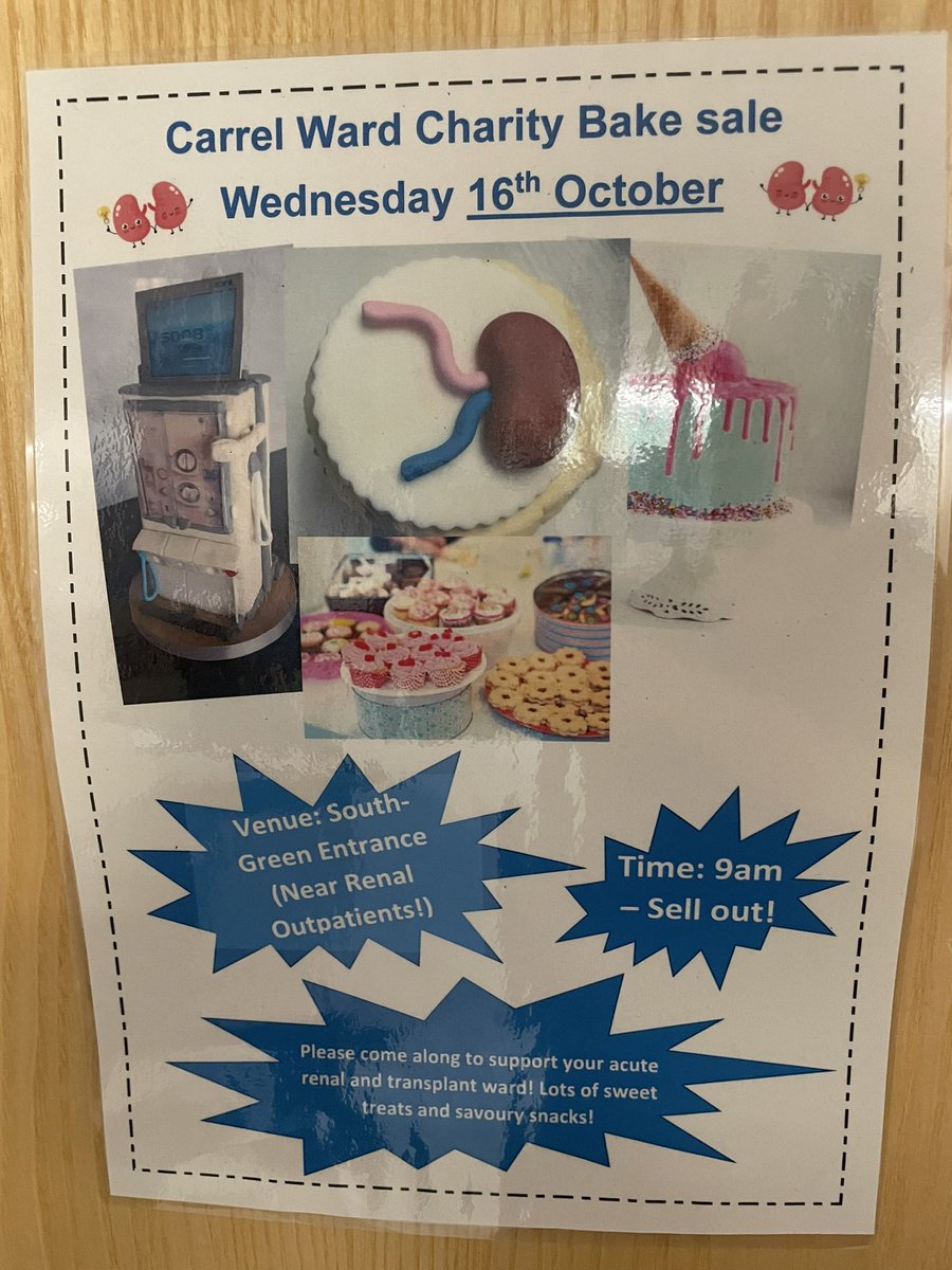 Come down to South Entrance this Wednesday for our cake sale!! 🎂 🧁 🍰