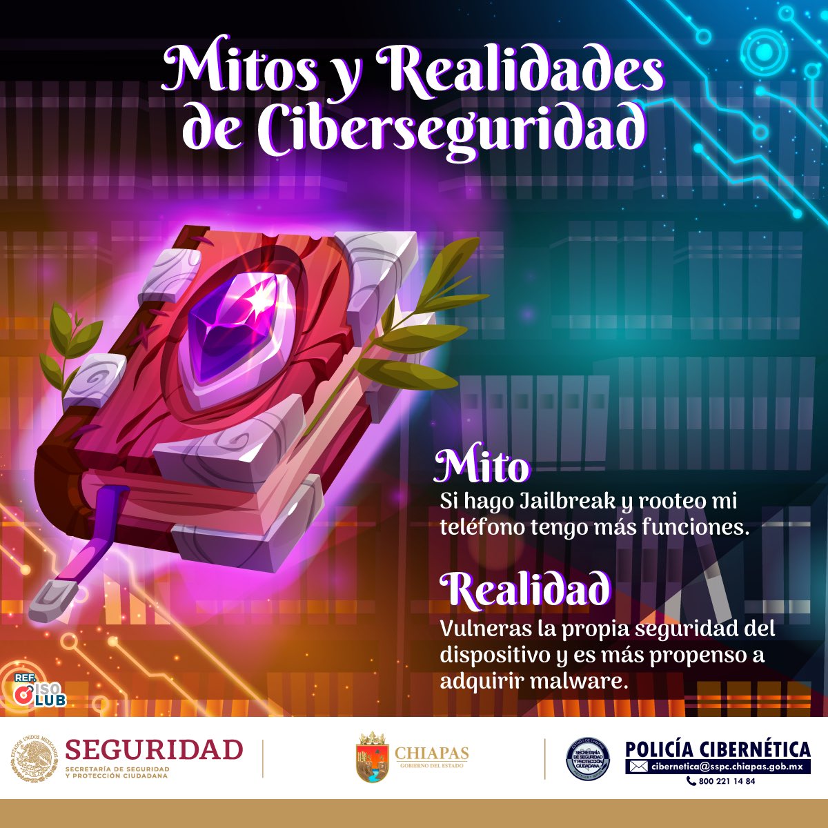 Instala apps desde las tiendas oficiales y evita realizar estas prácticas ⤵️ 
🤖📲 #cybersecurity #ciberseguridad #CybersecurityAwarenessMonth #MesDeLaCiberseguridad