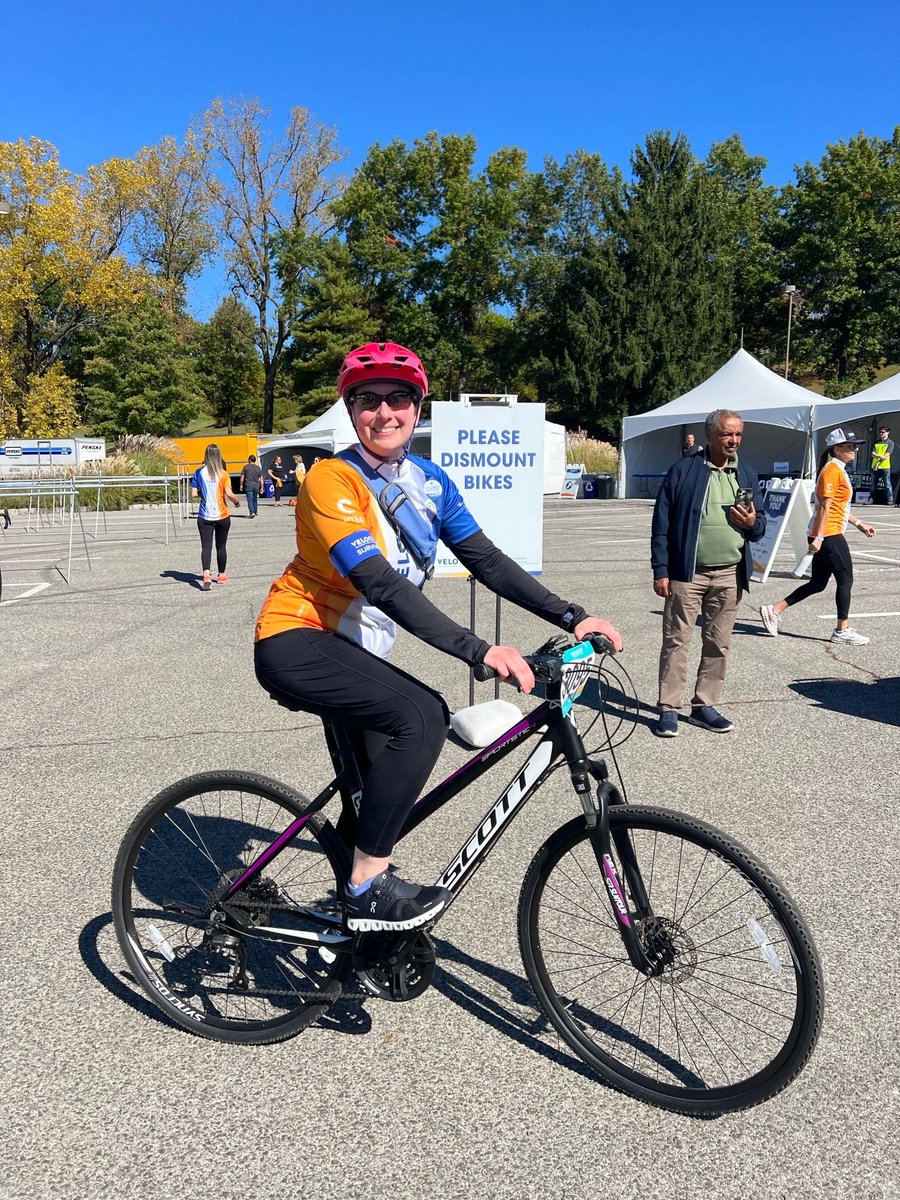 ColumbiaPath's tweet image. A huge THANK YOU to team Path to a Cure! We've raised $7,161, exceeding our fundraising goal for the 2024 #VelocityRide! This year's ride may end, but we're still fundraising for Columbia’s Cancer Center to achieve its ultimate goal: to solve cancer! bit.ly/4cXOduK