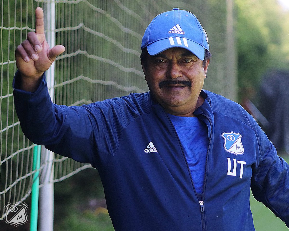 MillosFCoficial's tweet photo. Millonarios FC lamenta profundamente el fallecimiento de don Alirio Ramirez, quien fue nuestro querido utilero durante muchos años.

Elevamos nuestras oraciones por su eterno descanso y enviamos un mensaje de fortaleza para su familia y seres queridos.

QEPD https://t.co/oYuD2e6NPQ