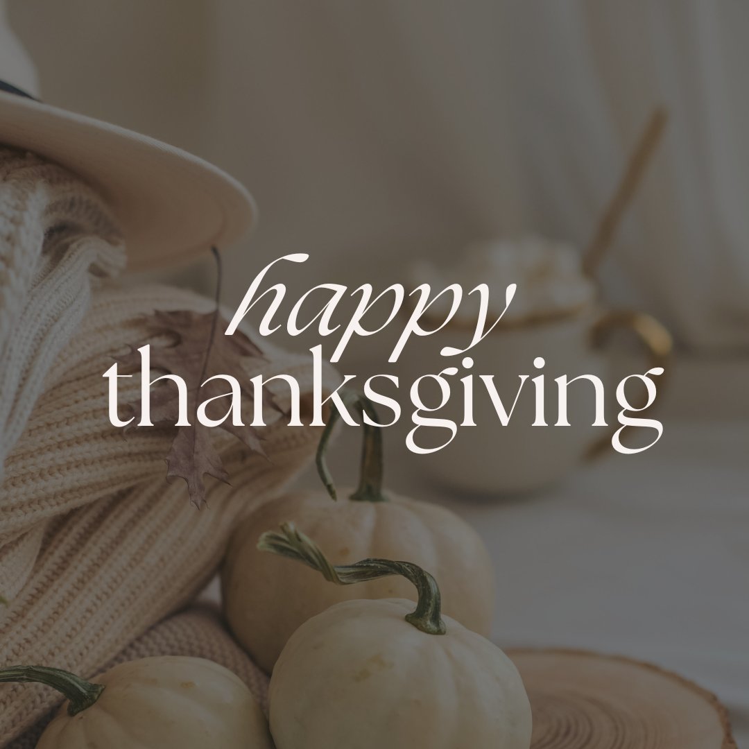 AbsoluteSpa's tweet image. Happy Thanksgiving 🍂✨

Today, we are grateful for moments of relaxation, wellness, and the opportunity to care for you. Wishing you a peaceful and rejuvenating holiday!
