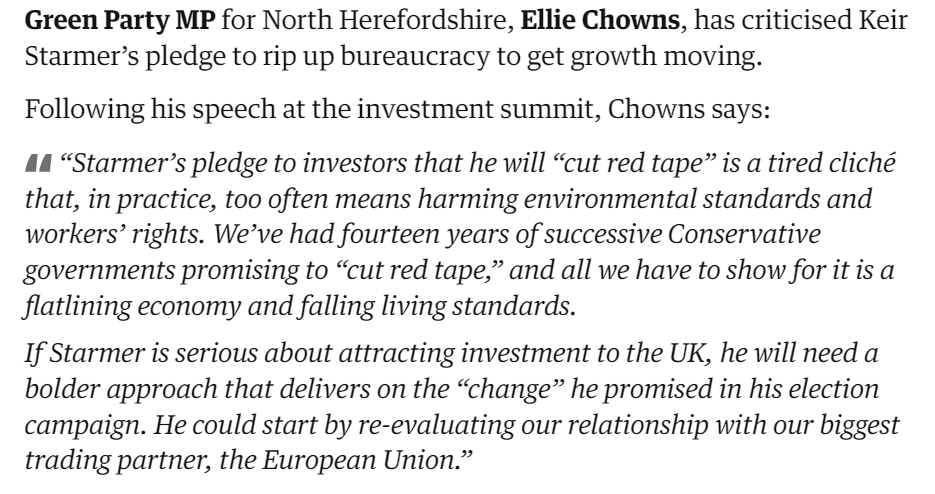 Dr Ellie Chowns MP tweet media