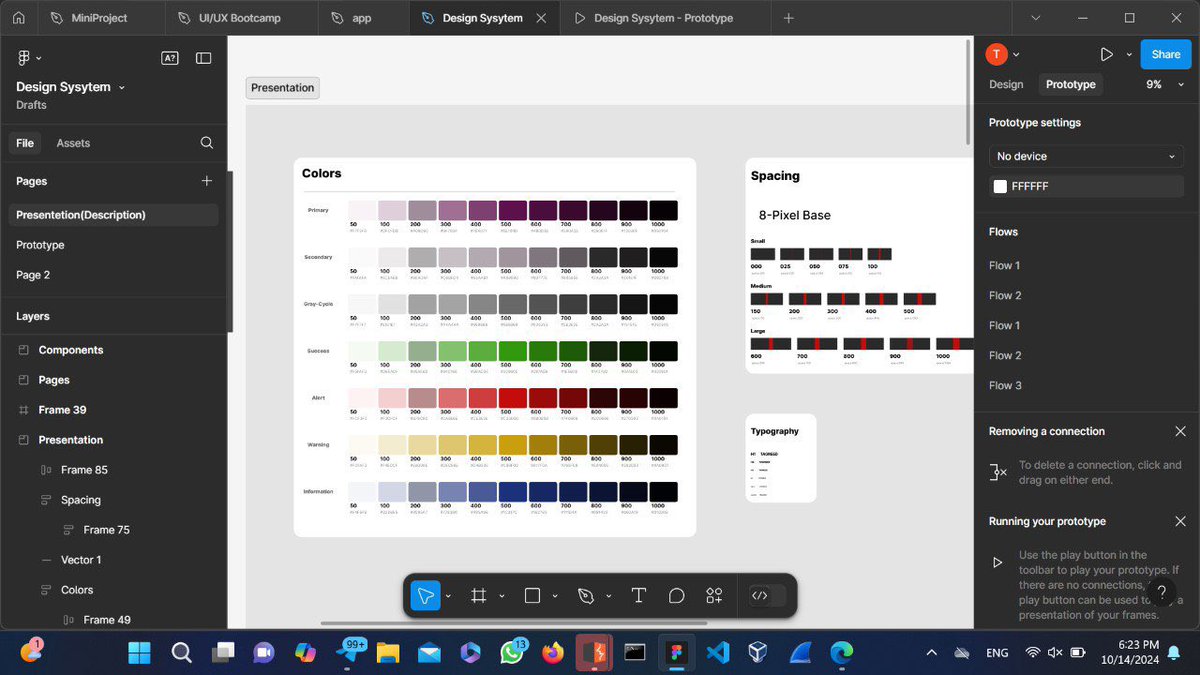 taghhred's tweet photo. في الأسبوع الثالث والرابع تعرفنا على مواضيع كثيرة وممتعة ✨✨
جهزنا ال Design system وسهل علينا التصميم بشكل كبير !
وعملنا Presentation لتفاصيل التصميم وانشئنا ال Components الخاصة فينا 🖌️
ولان ال UX هو الأساس فتعرفنا على طرق تحسينه وعمل User research 📑
#Mobtaker_Training https://t.co/C8HuLmkIcI