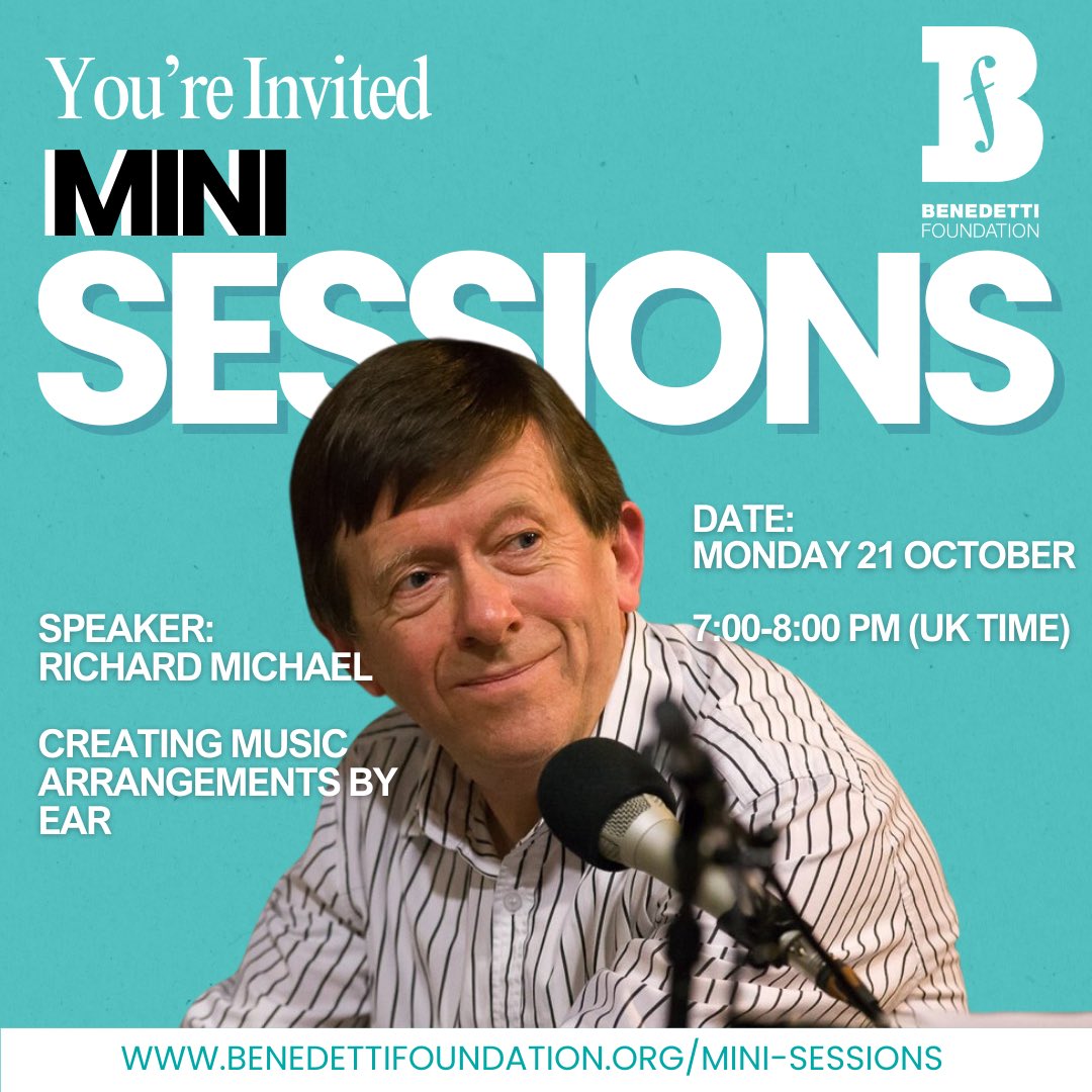 benedetti_fdtn's tweet photo. Mini Session season starts TOMORROW, and we can't wait to see you! 🎶 We’ve got some amazing sessions lined up this month—head to the link in our bio for more info, sign-up links, and details on all upcoming sessions. 💻🎻
#MiniSessions #TheBenedettiFoundation https://t.co/d7p6CfADIK