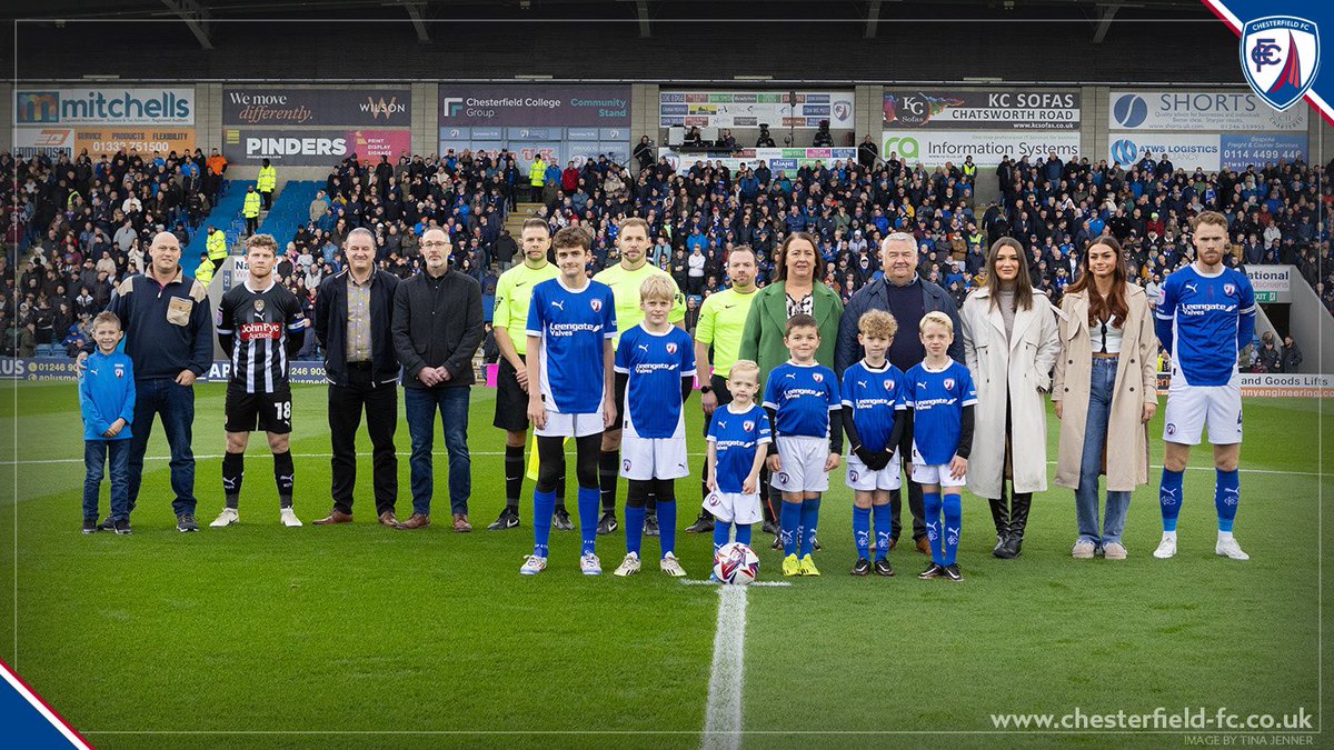 Our thanks to Saturday’s matchday sponsors for their valued support 👏

Details here 👇

chesterfield-fc.co.uk/news/saturdays…