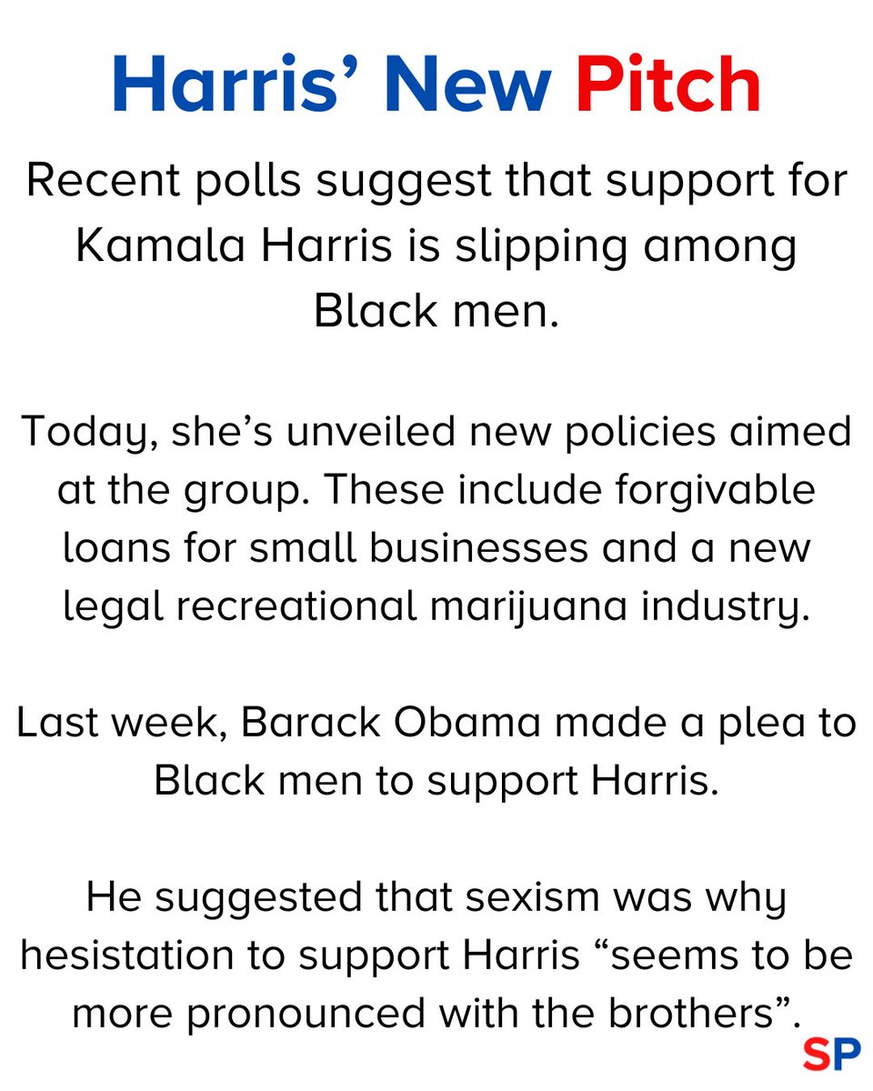 Pollsters always like to dig into different demographics’ voting intentions. Here’s one example of how a candidate is responding to that data.