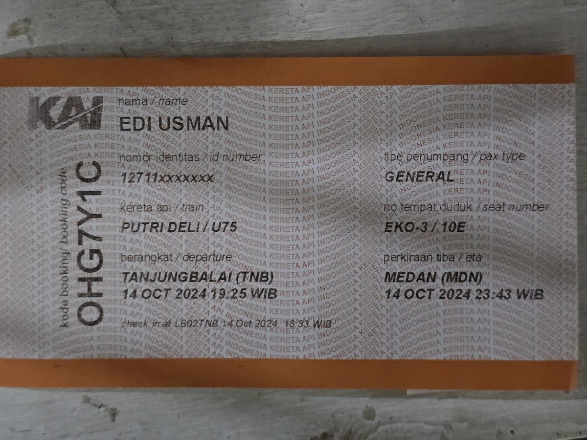 ediusman354's tweet photo. Tanjungbalai-Medan (TNB-MDN), 14.10.24, 19.25-23.43. https://t.co/r6Z6oRdQEm