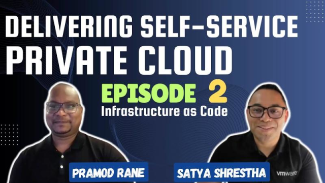 AAmoroso77's tweet photo. VCF Automation - IaC : Delivering Self-Service Private Cloud https://t.co/8Rjfv2igjx https://t.co/bC5cSYZwqz