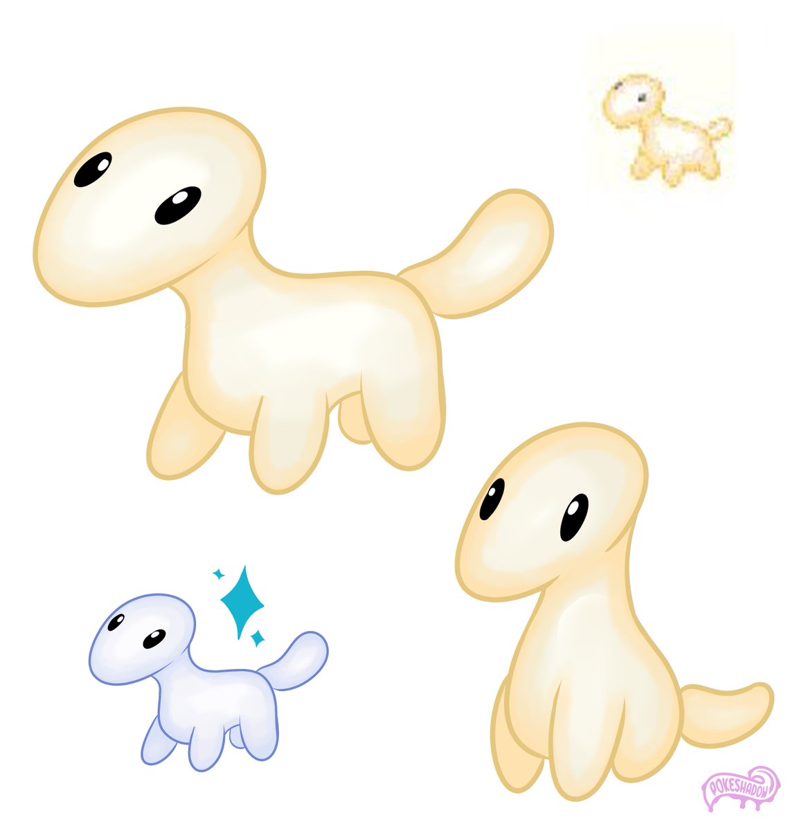 PokeshadowA's tweet photo. Obsessed with whatever the fuck beta pokemon this guy was in the leaks, had to draw them💜
#Pokemonleaks #pokemon https://t.co/c9Wo9XUAqf