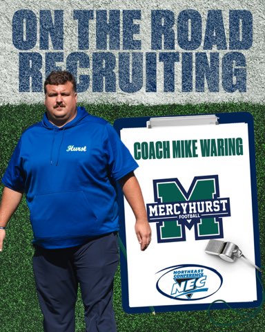 MercyhurstFB's tweet image. Bye-Week = Recruiting!!

Catch our coaches out all week!
O staff out in the beginning of the week!
D Staff out later in the week!

@CoachWaring  in NE Ohio
@CoachSydeski in Western PA
@air_mcnair7 in Central Ohio

#LsUpAnchorDown⚓️
#CarpeD1em☘️
#RecruitingFutureLakers
