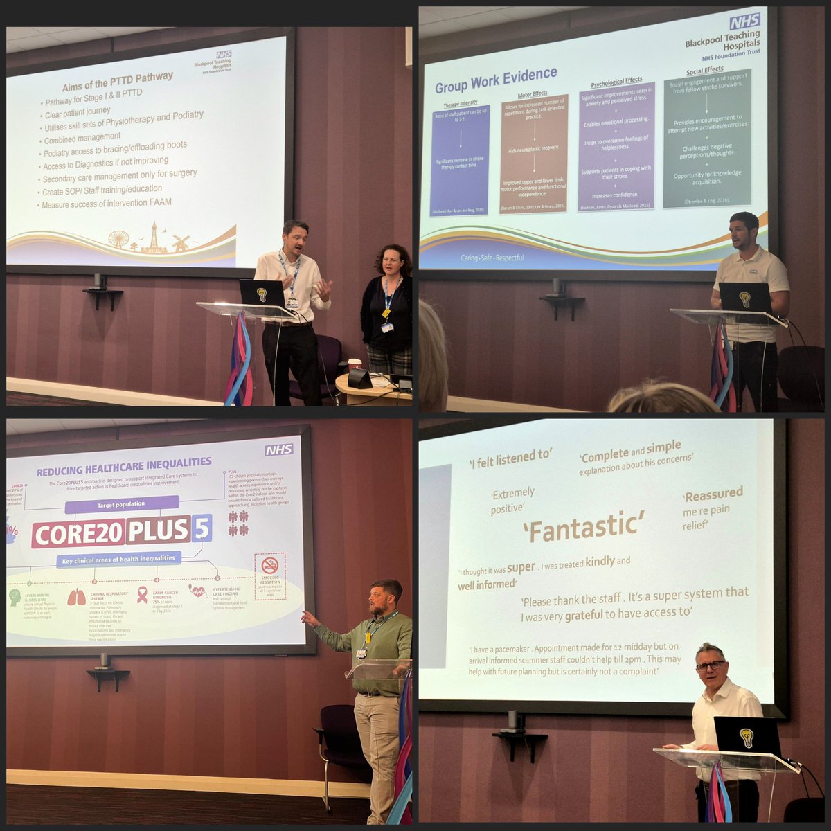 Anneka Edmondson (@annekabth) on Twitter photo Happy #AHPday2024 to all the fantastic AHPs out there! 🥳 We have had a brilliant AHP showcase 🌟 <a href="/BlackpoolHosp/">NHS Blackpool Teaching Hospitals 💙🌈</a> today, with lots of teams sharing their work 👏 Thanks to <a href="/sonophysio/">Simon Hayward</a> for organising! <a href="/BTHCSS/">CSSDivisionBVH</a> <a href="/BTHTherapies/">Nick Lane</a> <a href="/GeorgeTherapies/">George Rogers</a> @k1rk11 <a href="/JoWild5/">Jo Wild</a> Happy #AHPday2024 to all the fantastic AHPs out there! 🥳 We have had a brilliant AHP showcase 🌟 <a href="/BlackpoolHosp/">NHS Blackpool Teaching Hospitals 💙🌈</a> today, with lots of teams sharing their work 👏 Thanks to <a href="/sonophysio/">Simon Hayward</a> for organising! <a href="/BTHCSS/">CSSDivisionBVH</a> <a href="/BTHTherapies/">Nick Lane</a> <a href="/GeorgeTherapies/">George Rogers</a> @k1rk11 <a href="/JoWild5/">Jo Wild</a>