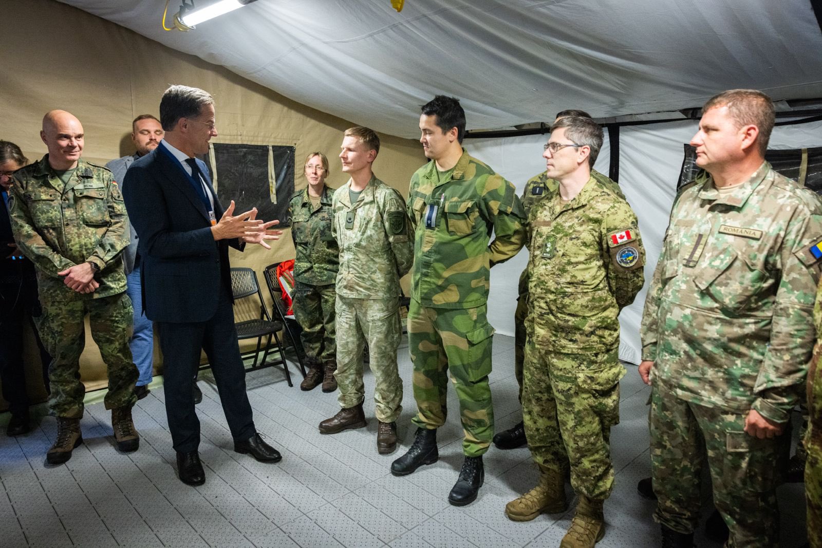 Mark Rutte on X: "Delighted to be in Wiesbaden to visit #NATO's newest  command. NATO Security Assistance and Training for Ukraine will make a  difference on the battlefield. I thanked our troops