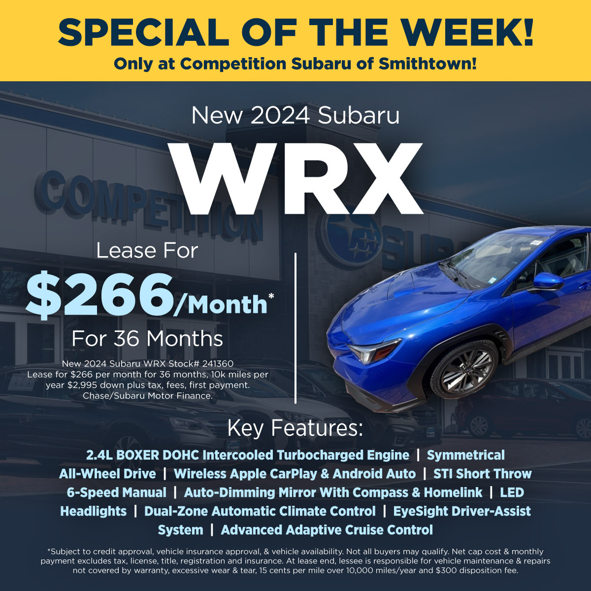 Competition Subaru tweet media