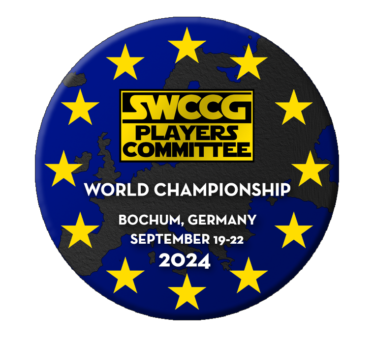 swccg's tweet photo. The #SWCCG World Championships in Bochum, Germany saw Kevin Jaap and Hayes Hunter enter into the Hall of Fame. Joe Olson defeated Emil Wallin for a 3rd worlds title. if you missed anything, check out this recap article with links to content and decklists: https://t.co/MWGiyRzXvs https://t.co/oDvguQ5D6D