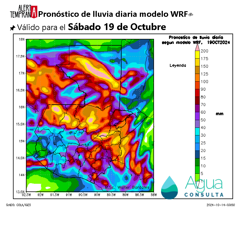 AlertaGt502's tweet photo. 2🇬🇹📝 Interacción entre Sistema Frontal, Sistema de Baja Presión, Onda Tropical 45 y Vaguada Monzónica ocasionarán lluvias de fuertes a intensas sobre el norte y oriente del país, además de vientos de hasta 70km/h, y bajas temperaturas
#ClimaGt #TraficoGt #OndaTropical45 #OT45 https://t.co/epF0y561GN