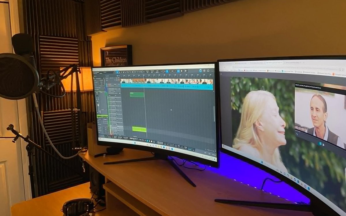 Sound design for THE MYSTERY OF EMMA THORN (w/<a href="/LynnLynnlowry/">Lynn Lowry</a>) begins via <a href="/CarlonecMusic/">Carlonec</a>👏#yes #Movie #movies #films #Filmmaking #filmmaker #production #talent #sound #bts #director #entertainment #wow #grateful #fyp #foryourpage #thriller #drama #mystery #letsgo #progress