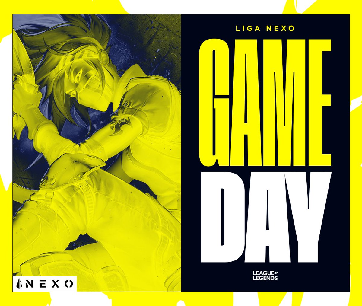 eQuizers (@equizersec) on Twitter photo MATCHDAY • LEAGUE OF LEGENDS
Tras una espera muy ansiosa, hoy empieza Liga Nexo con la Jornada 1. Además nos toca contra un equipo que nos ha infravalorado, así la victoria tendrá el doble de satisfacción. ¡A luchar! 🫡
🏆 LIGA NEXO | Jornada 1
⏰ 20:00
🆚 <a href="/Principality_es/">PRINCIPALITY</a>
📺 MATCHDAY • LEAGUE OF LEGENDS
Tras una espera muy ansiosa, hoy empieza Liga Nexo con la Jornada 1. Además nos toca contra un equipo que nos ha infravalorado, así la victoria tendrá el doble de satisfacción. ¡A luchar! 🫡
🏆 LIGA NEXO | Jornada 1
⏰ 20:00
🆚 <a href="/Principality_es/">PRINCIPALITY</a>
📺